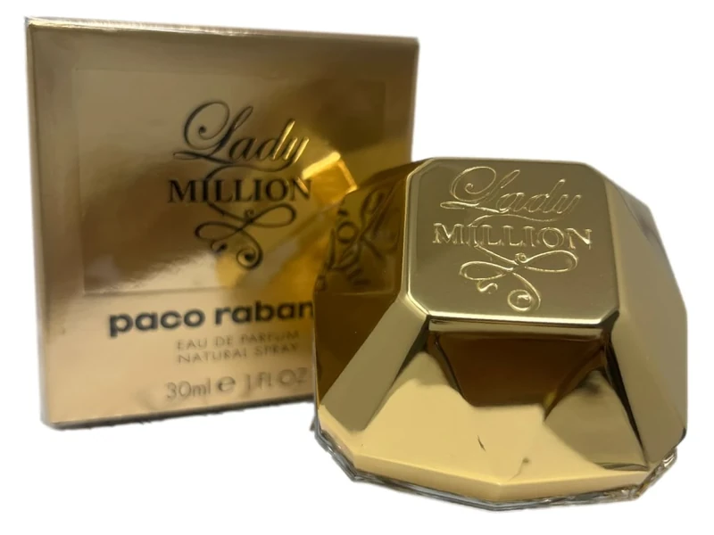 Paco Rabanne Lady Million Eau de Parfum Spray For Women Black 30 ml (Pack of 1)