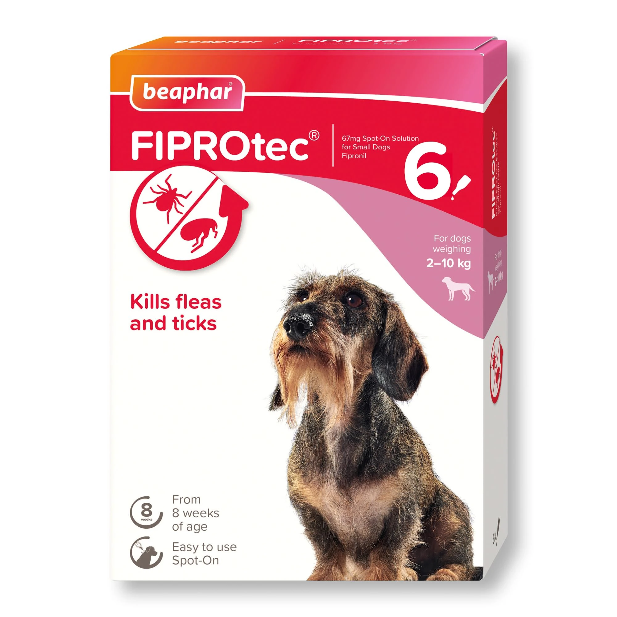 Beaphar FIPROtec Spot-On for Small Dogs