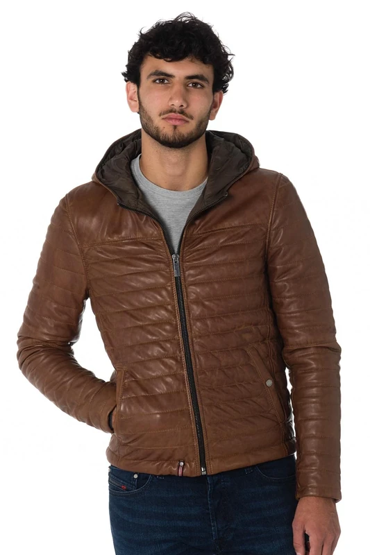 Oakwood Men's AURELIEN 3 Jacket, Brown (Cognac 0507), Medium