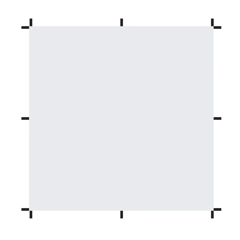Longridge Practice Cage Rain Cover- 3m x 3m - Image 1