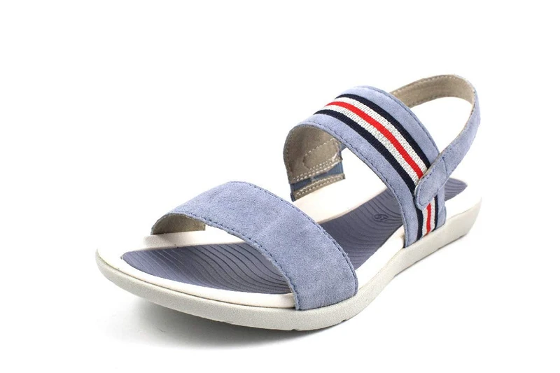 ARA Women's Nepal 1235915 Ankle Strap Sandals, Blue Sky 02, 3 UK
