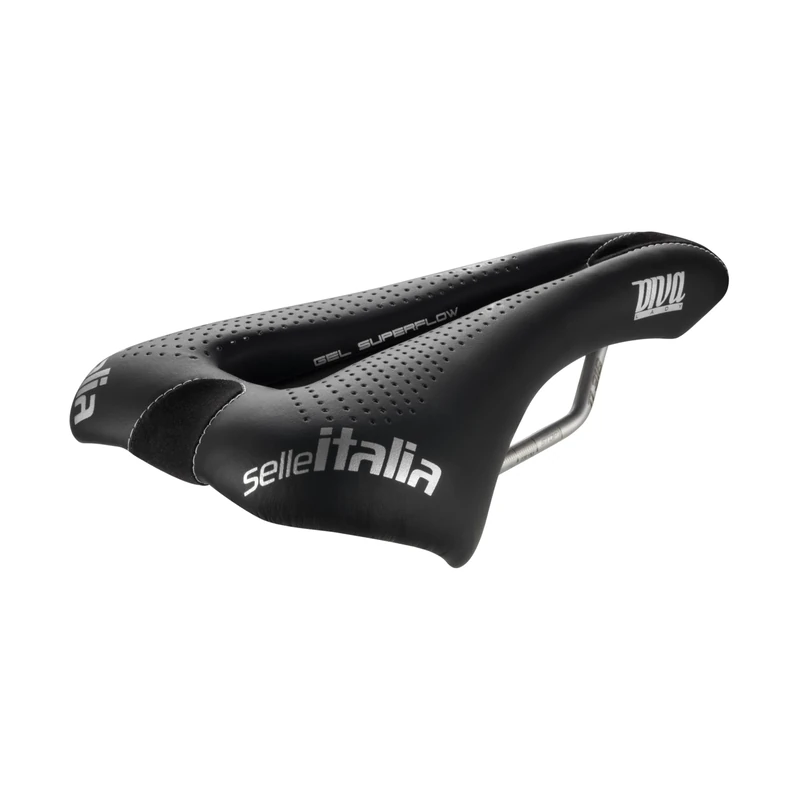 Selle Italia DIVA Gel Superflow Bike Saddle S,Black