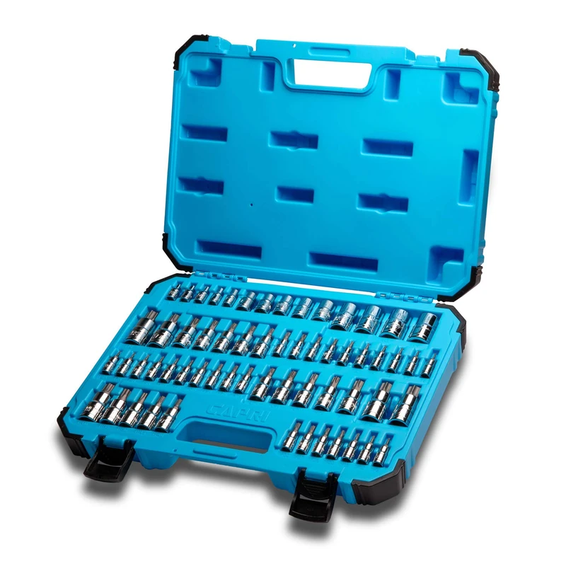 Capri Tools Master Star Bit Socket Set, Advanced Series, 60-Piece