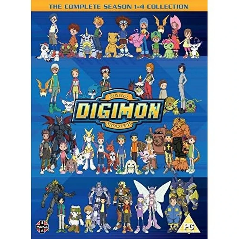 Digimon: Digital Monsters Season 1-4 Boxset [DVD]