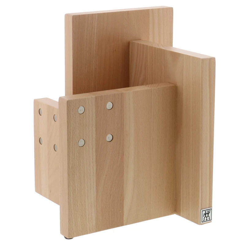 ZWILLING 35103-300 Upright Magnetic Knife Block, Wood, Natural Beechwood
