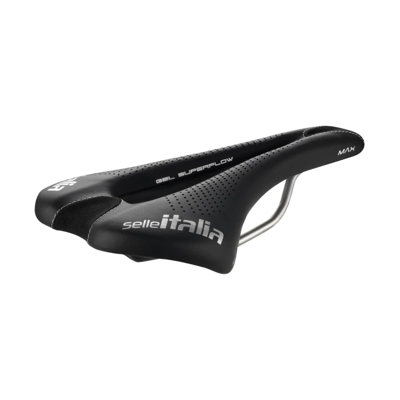 Selle Italia MAX SLR Gel Superflow Bike Saddle L, Black