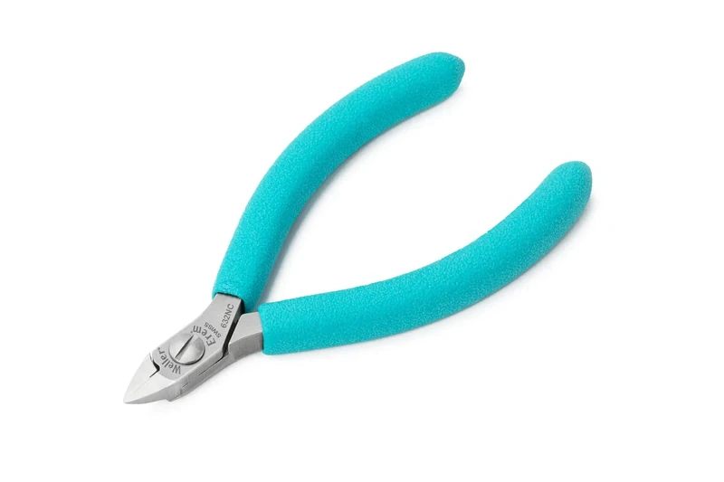 Weller Erem 632NC Tapered Head Side Cutter for Soft Materials, Super Full Flush, 110mm