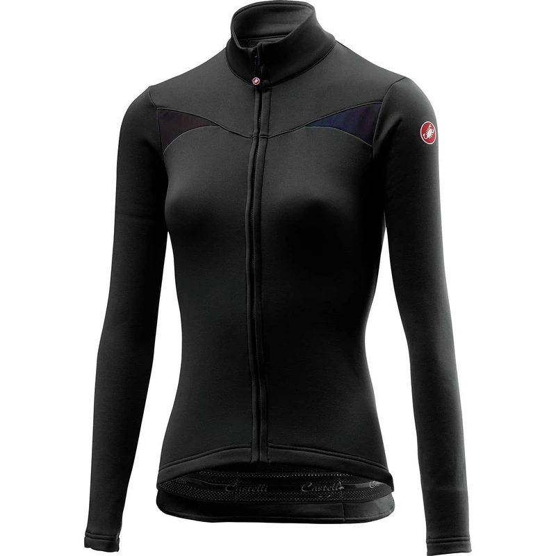 CASTELLI Synergy Jersey Fz, Women's T-Shirt, Light Black, M