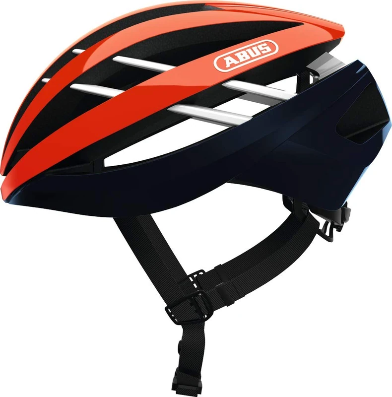 ABUS Aventor road bike helmet - bike helmet for professional cycling - good ventilation properties - for men and women