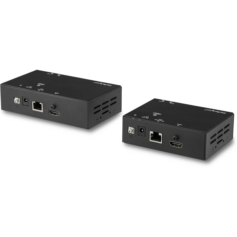 StarTech.com HDMI Over CAT6 Extender - Power Over Cable - 4K 60Hz Up to 70m / 230 ft - 1080p 60Hz up to 100m / 328 ft (ST121HDBT20L)