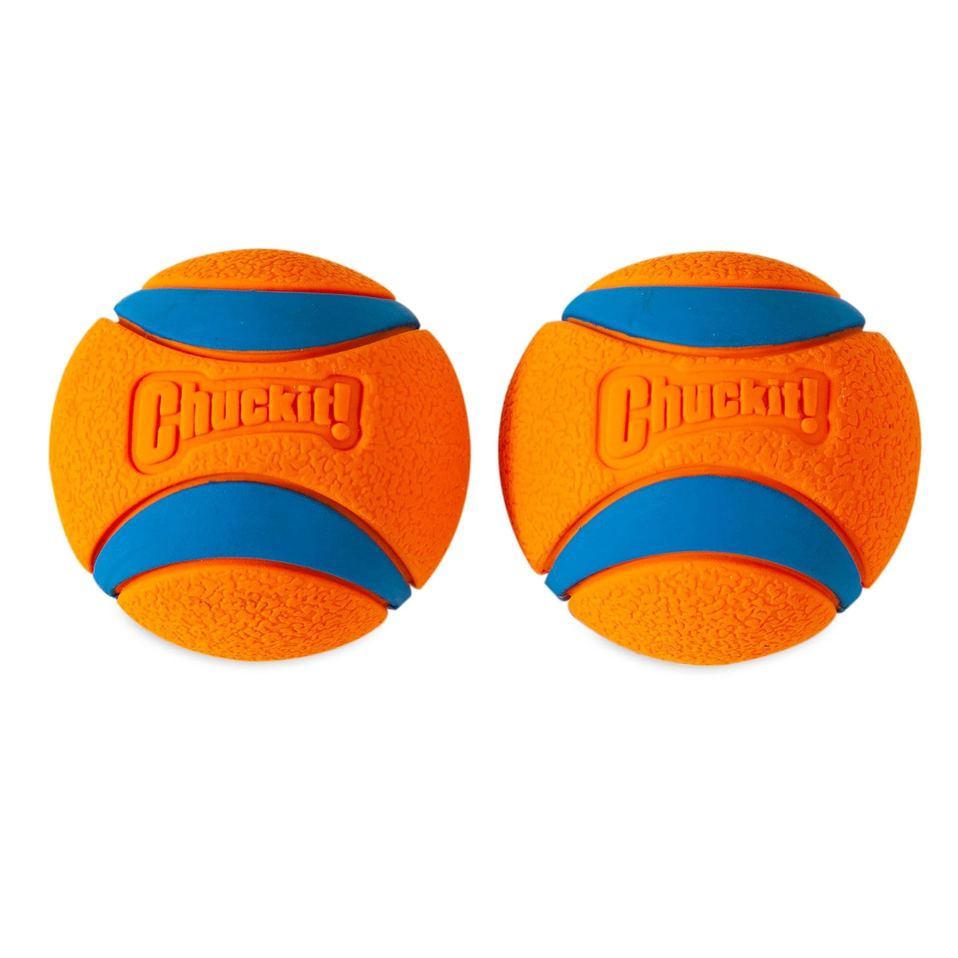 Chuckit! Ultra Ball Dog Toy, Durable Rubber Dog Balls, Launcher Thrower Compatible Interactive Toys for Dogs for Boredom, Large, Pack of 2