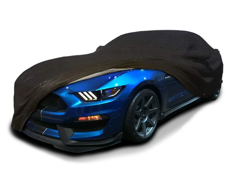 CarsCover Custom Fit 2015-2019 Ford Mustang Shelby GT350 GT Fastback Bullitt Car Cover Ultrashield Black Covers