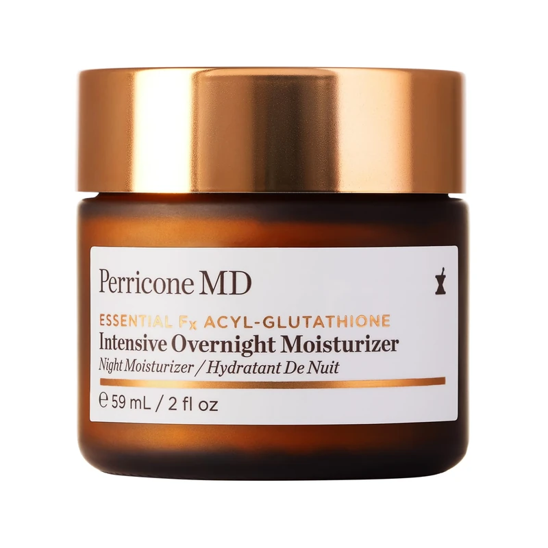 Perricone MD Essential Fx Acyl-Glutathione Intensive Overnight Moisturizer 59ml – Rich Night Cream for Firming, Hydrating & Reducing Wrinkles, Improves Skin Elasticity & Radiance, Vegan & Cruelty-Free