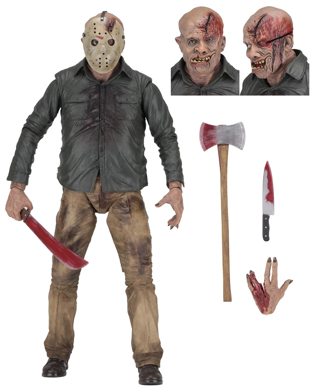 NECA Official - Friday the 13th: The Final Chapter - Jason 18" 1/4 Scale Action Figure