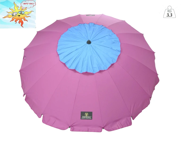 CreviCosta Parasol 240 Crevi2011, Plain Pink