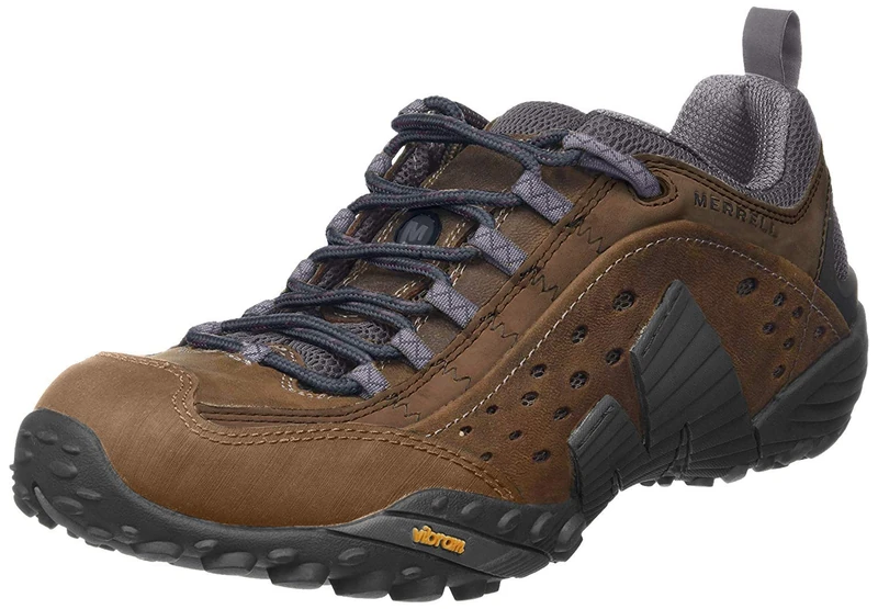 Merrell Men's Intercept Fashion Sneaker, Dark Earth, 10.5