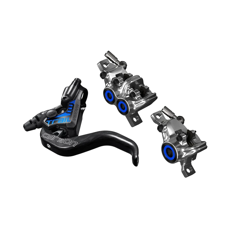 Magura Mt Trail SL Front/Rear Brake System, Black/Blue, One Size