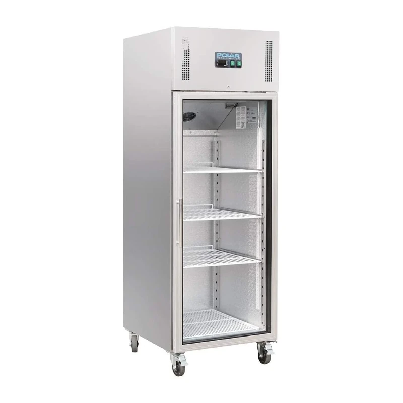 Polar G-Series Upright Gastro Display Fridge - 600 Ltr