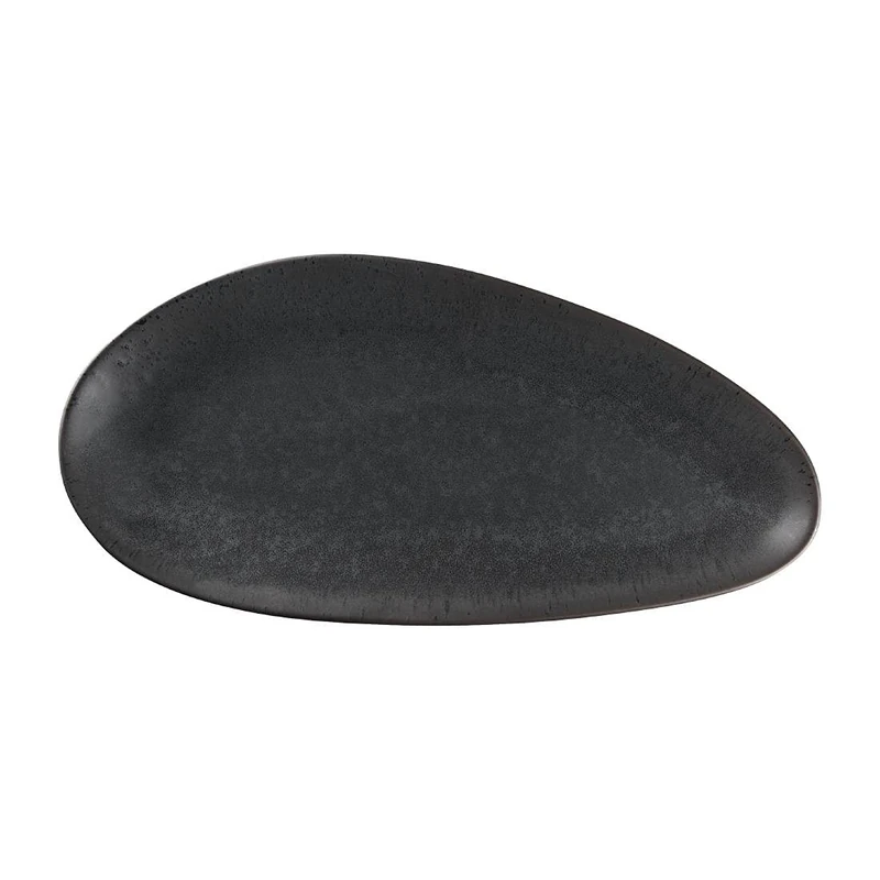 Olympia Fusion Unique Oval Plate - Porcelain - Unglazed ?oot - 250 x 120 mm