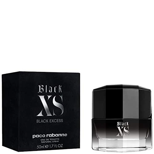 Paco Rabanne Black Xs Eau de Toilette 50ML Vaporizador, 50 ml - Image 1