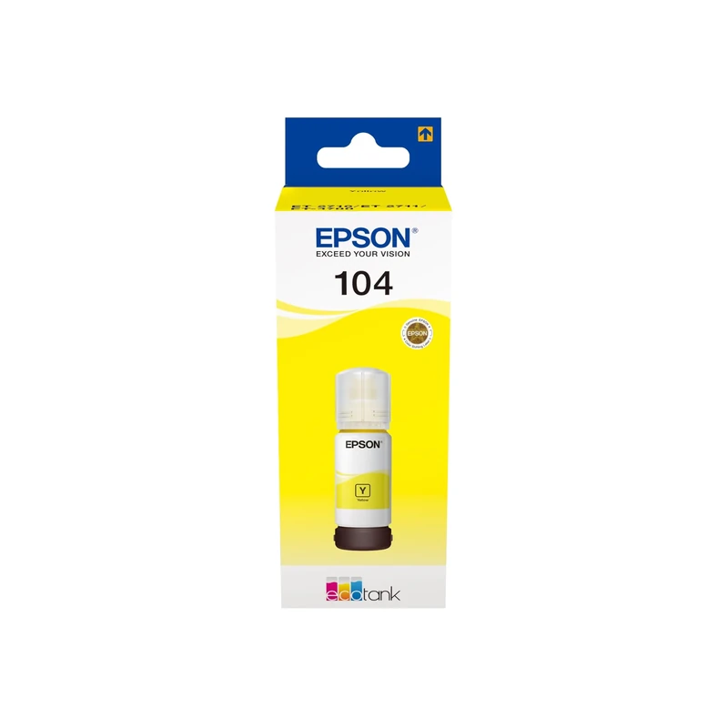 Epson EcoTank 104 Yellow Genuine Ink Bottle