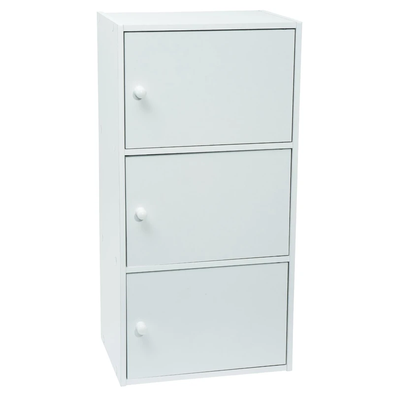 Werkapro 9674 Storage Unit 80 x 40 x 29 cm 3 Doors White