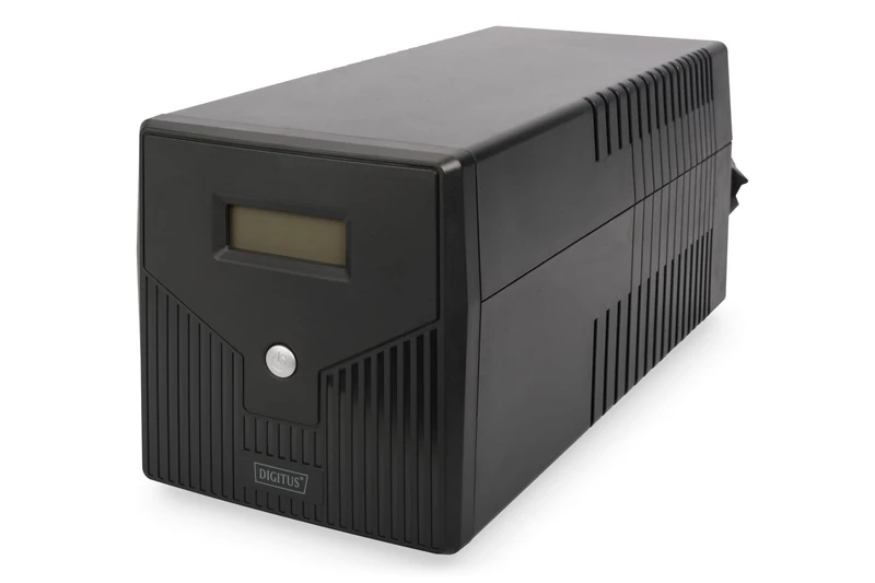 DIGITUS Uninterruptible power supply - Line-Interactive UPS system - 1000VA 600W - AVR - 4 earthed sockets - With UPS software - USB, RS232, RJ45 connections