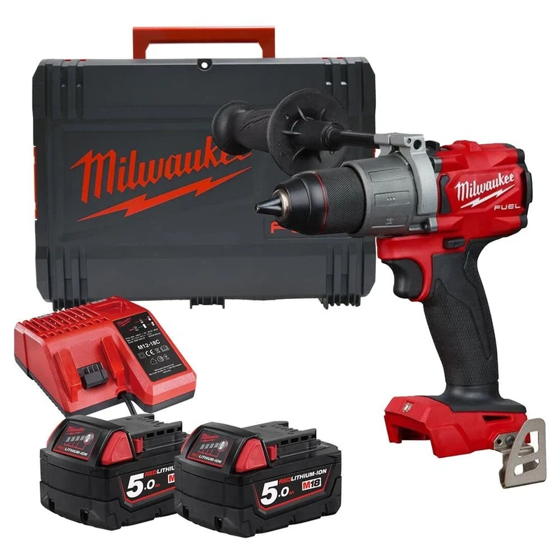 M18 FPD2-502X Fuel™ Combi Drill 18V 2 x 5.0Ah Li-ion