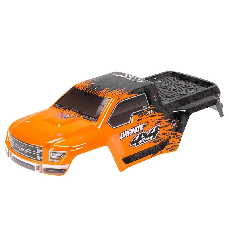 ARRMA Body Painted/Decal Orange GRANITE 4x4 BLX (AR402208)