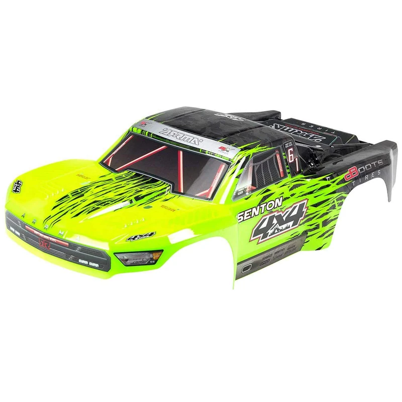 Arrma Body Pntd Decal Trim Green SENTON 4x4 BLX (AR402204)