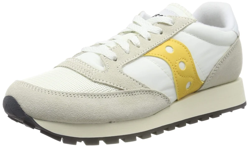 Saucony Womens Jazz Original Vintage Sneaker, Cement Yellow, 5.5 UK