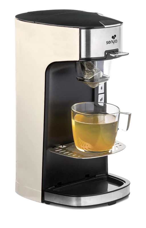 Senya Tea Time Cream Tea Maker, Electric Teapot Compatible Loose Tea or Bag with Removable Infuser 1415W, SYBF-CM013C