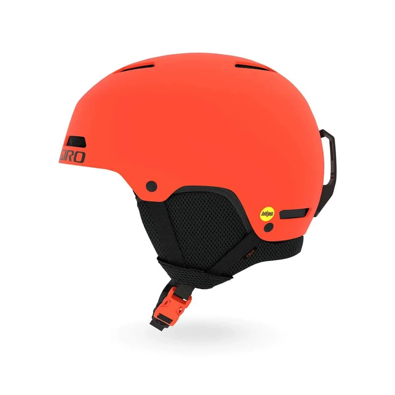 Giro Crüe MIPS Ski/Snow Helmet, Unisex, unisex-child, 7095233, Matte Vermillion, 48.5-52 cm