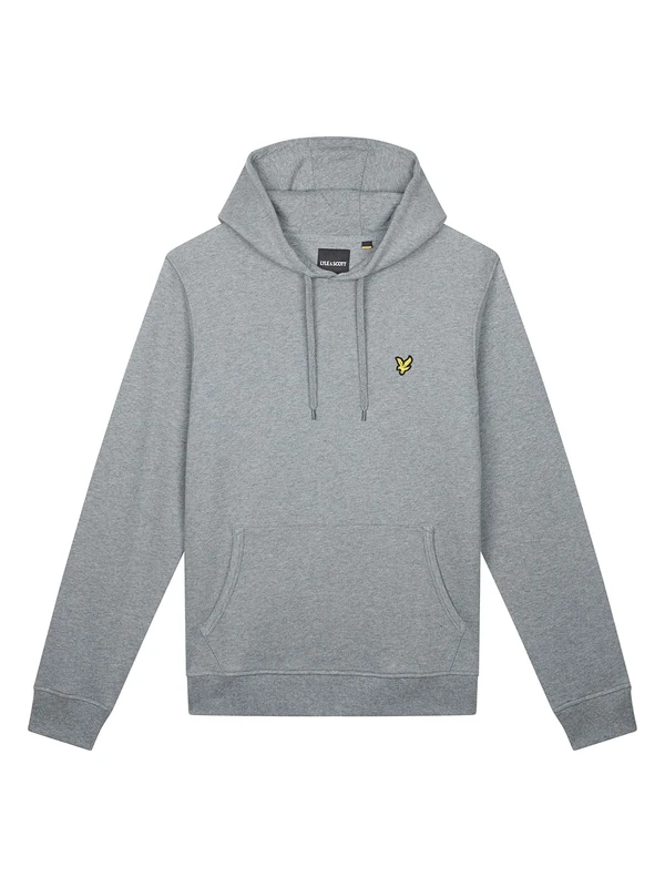 Lyle & Scott Mid Layers Pullover Hoodie T28 Mid Grey Marl, XL