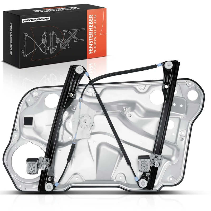 Frankberg Window Regulator Without Motor with Panel Front Left Compatible with Golf MK IV Hatchback Estate 1997-2006 1J4837461