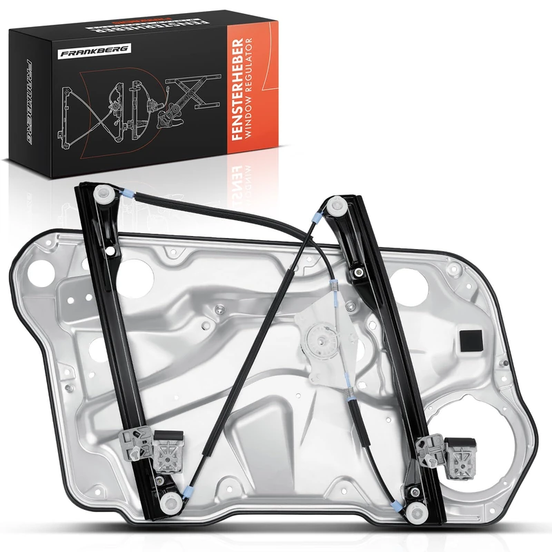 Frankberg Window Regulator Without Motor with Panel Front Right Compatible with Golf MK IV Hatchback Estate 1997-2006 1J4837462