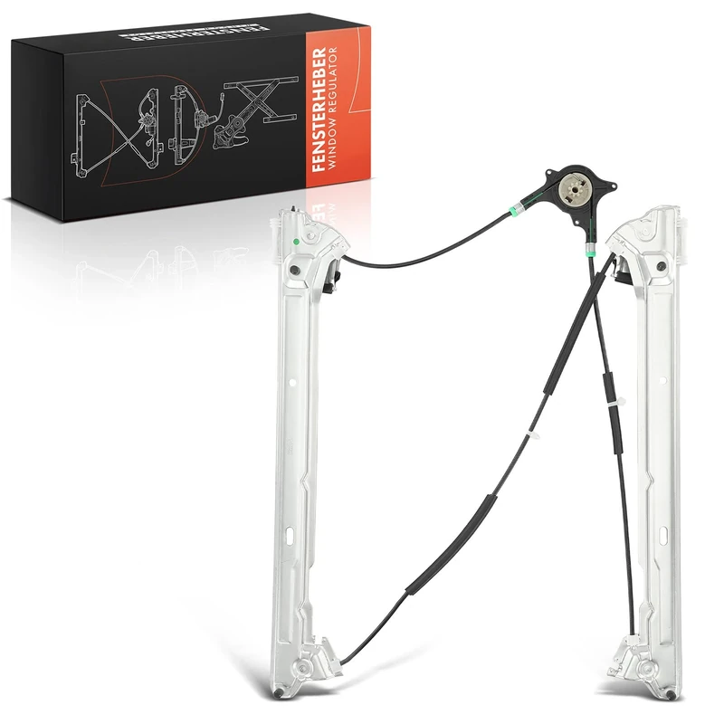 Frankberg Electric Window Regulator Front Left (Passenger Side) Without Motor Compatible with Viano W639 Bus 2003-2017 Vito W639 Bus 2003-2017 Vito/Mixto W639 Van 2003-2017 Replace# 6397200446