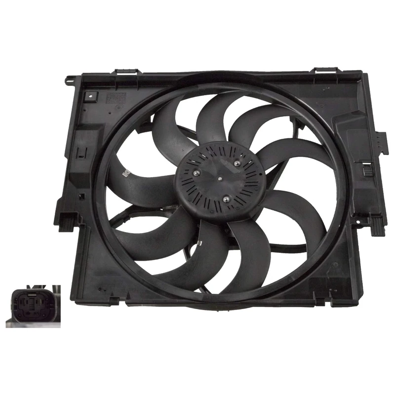 febi bilstein 103409 Radiator Fan with frame, pack of one