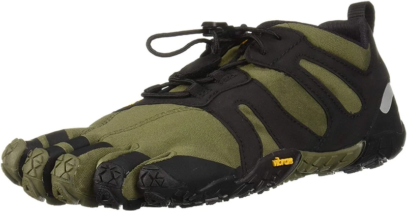 Vibram FiveFingers Women's V-trail 2.0 Trail Running Shoe, Ivy Black, 5 - 5.5 UK