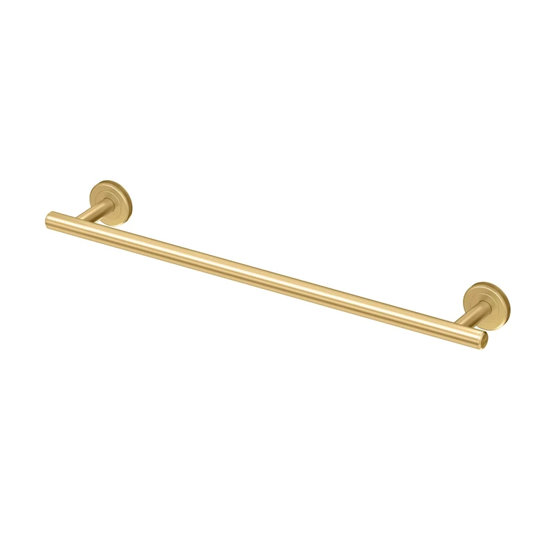 Gatco Towel Bar-Latitude II, Brushed Brass, 18 Inch - Image 1
