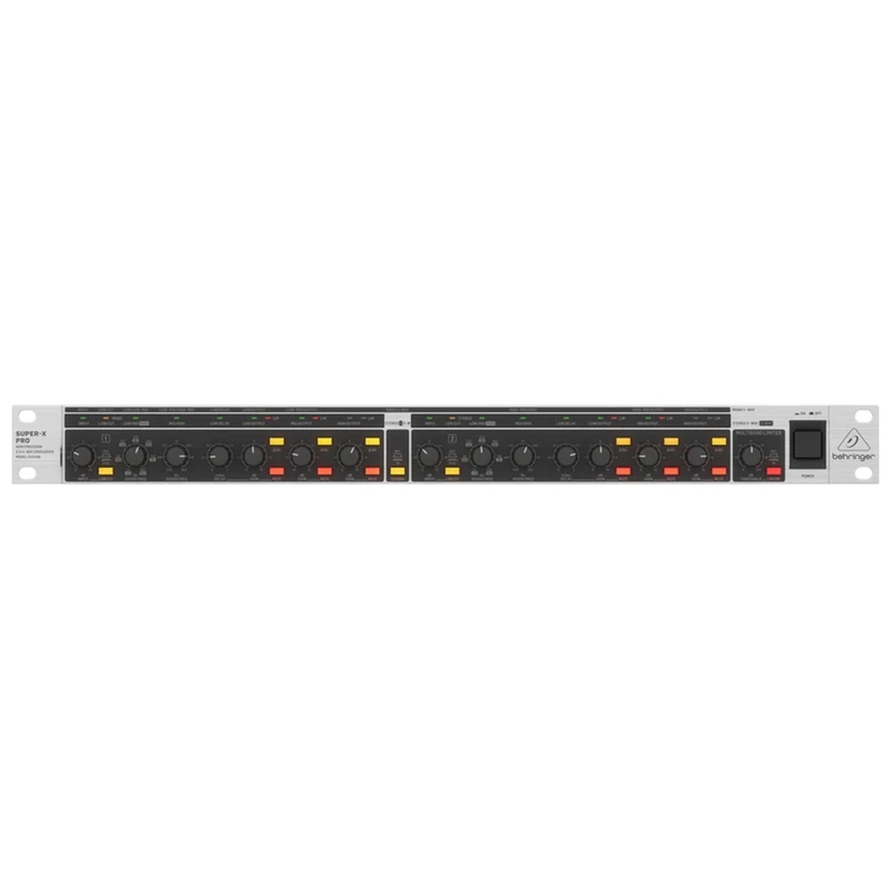 Behringer SUPER-X PRO CX3400 V2 High-Precision Stereo with 2/3/4-Way Mono Crossover Limiters