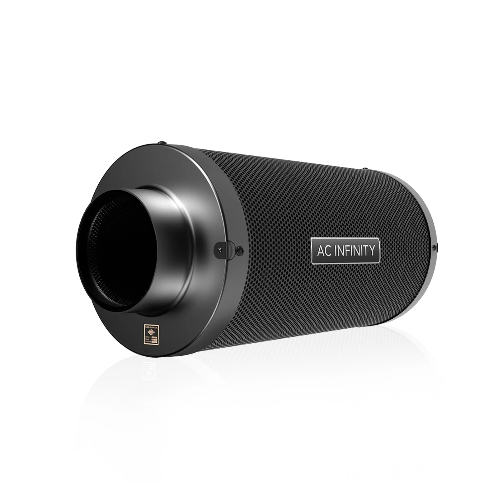 AC Infinity Air Carbon Filter 150mm with Premium Australian Virgin Charcoal, for Inline Duct Fan, Odor Control, Hydroponics, Grow Rooms, 6-Inch