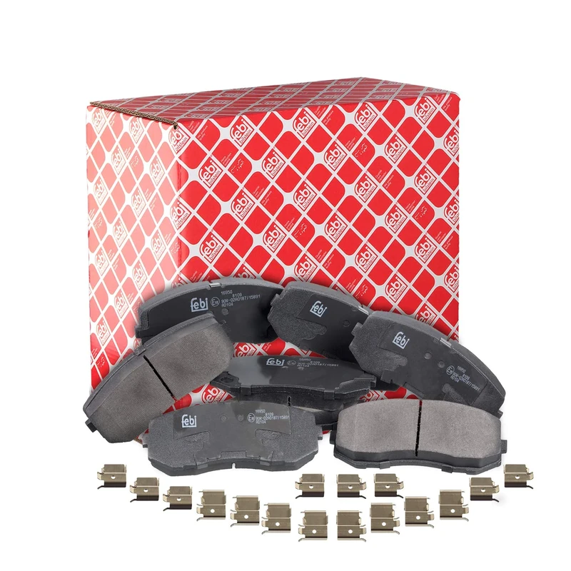 febi bilstein 16950 Brake Pad Set with fastening material, 1 unit