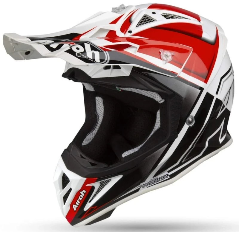 HELMET AIROH AVIATOR 2.2 CHECK RED GLOSS L