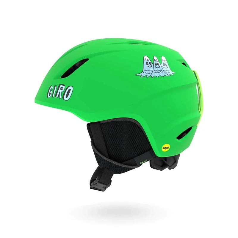 Girrj|#Giro Launch MIPS Snow Helmet - Matte Bright Green Tagazoo, Small 52-55.5cm