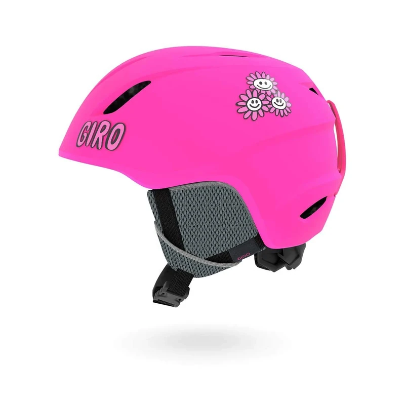 Giro GIRRJ Launch Youth Snow Helmet - Matte Bright Pink Psych Blossom, S 52-55.5cm