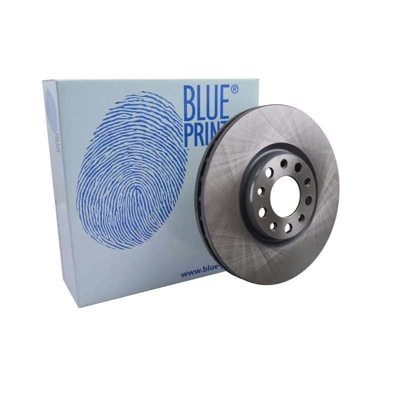 Blue Print ADA104377 Brake Disc Set (2 Brake Disc) front, internally ventilated, No. of Holes 5