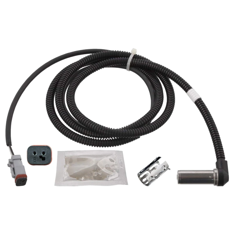 febi bilstein 103766 ABS Sensor with sleeve and grease, pack of one