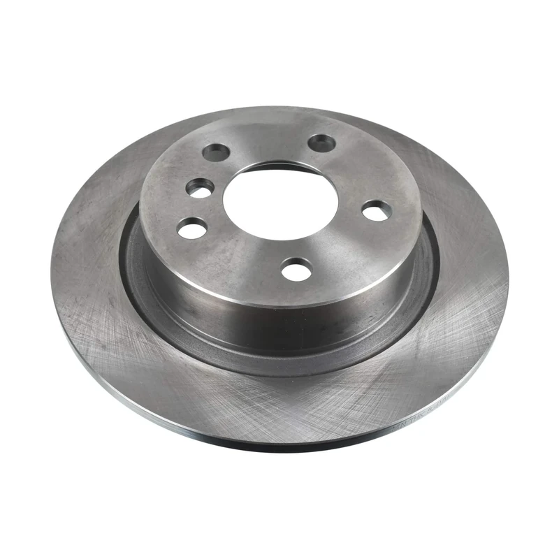 Blue Print ADB114324 Brake Disc Set (2 Brake Disc) rear, full, No. of Holes 5