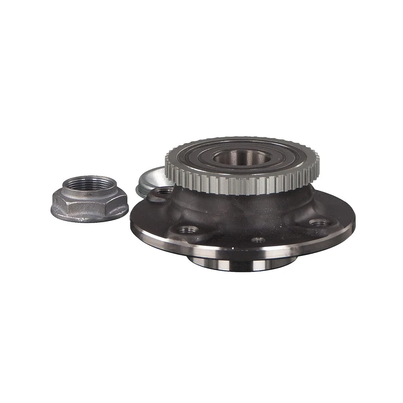 febi bilstein 102782 Wheel Bearing Kit with wheel hub and additional parts, pack of one